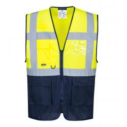 Hi-Vis kéttónusú MeshAir Executive mellény 2.